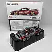 街道ハウス　Honda NSX Kaido Racing チェイス Honda NSX Kaido Racing V1 Orange with White Hood (Designed